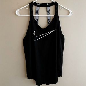 Nike Double Logo Back Strap Workout Tank, Size S